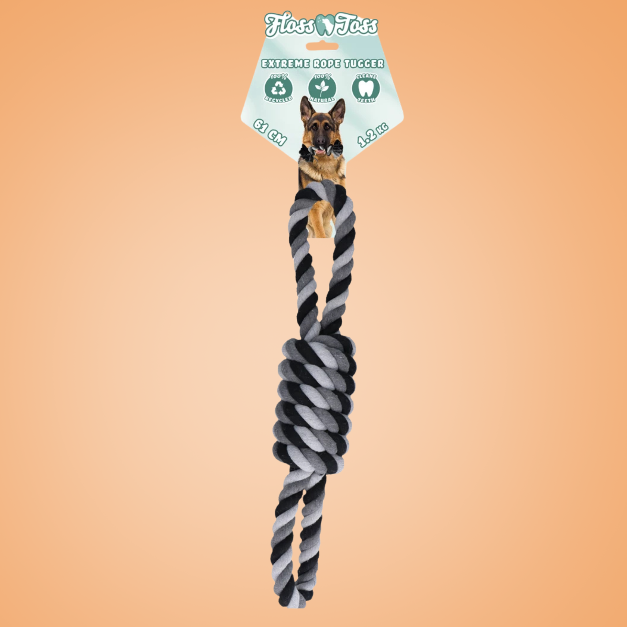 Floss Toss Dental Rope Exteme (61 cm)