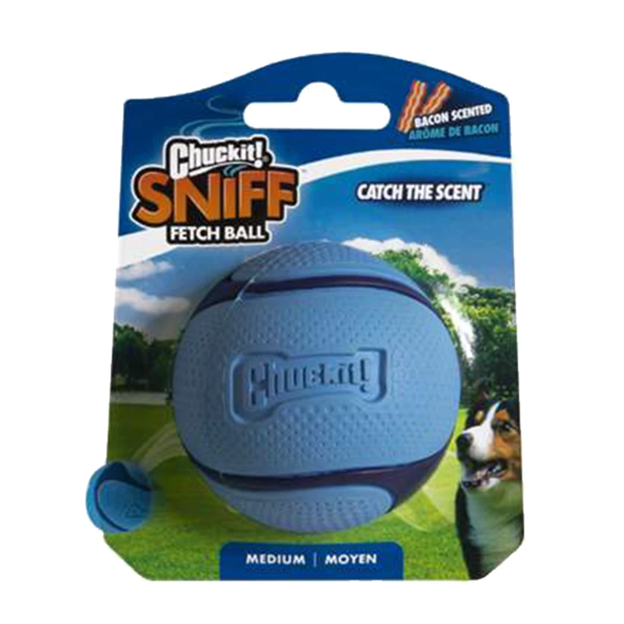 Chuckit! - Sniff Fetch Ball Bacon M