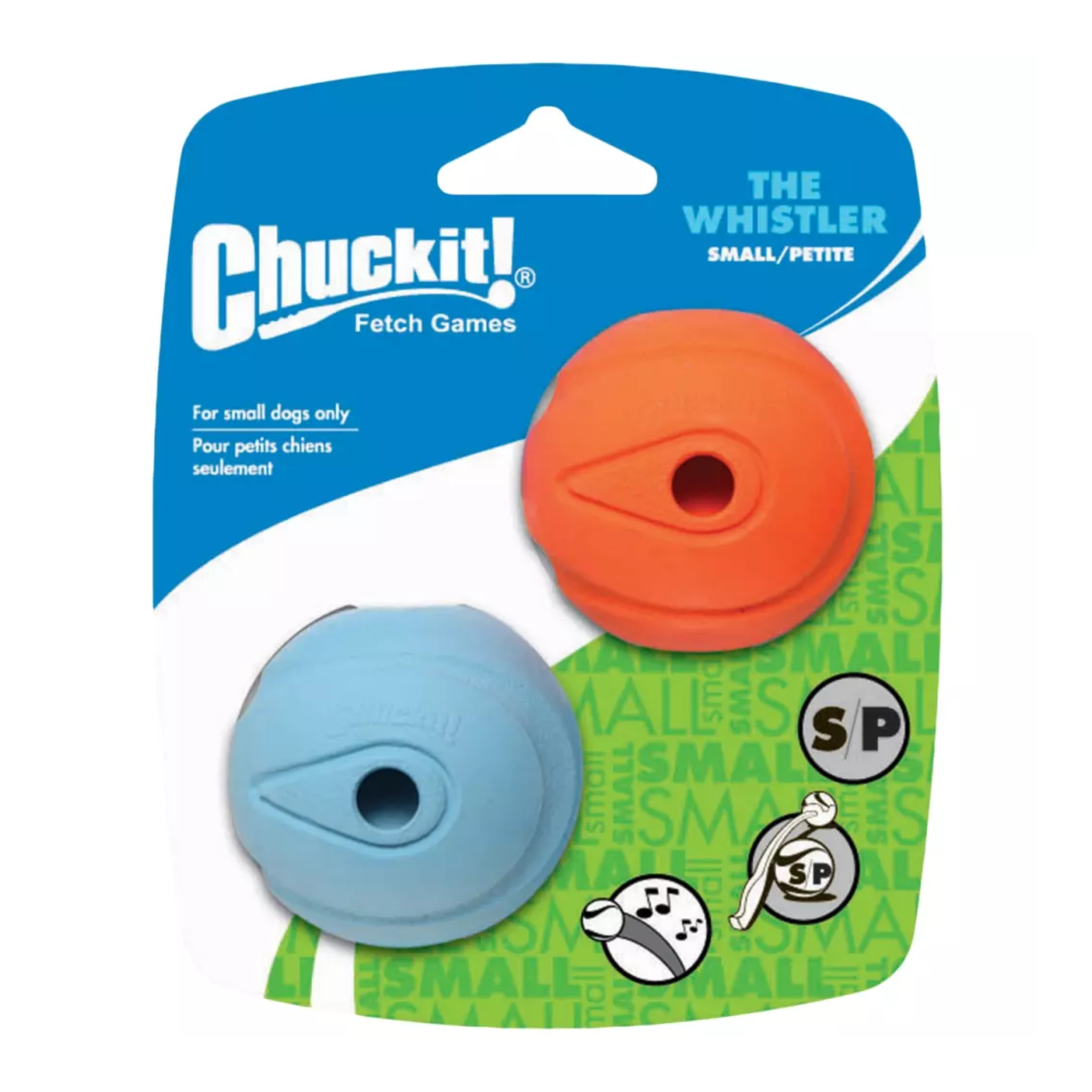 Chuckit! - The Whistler S (2-pack)