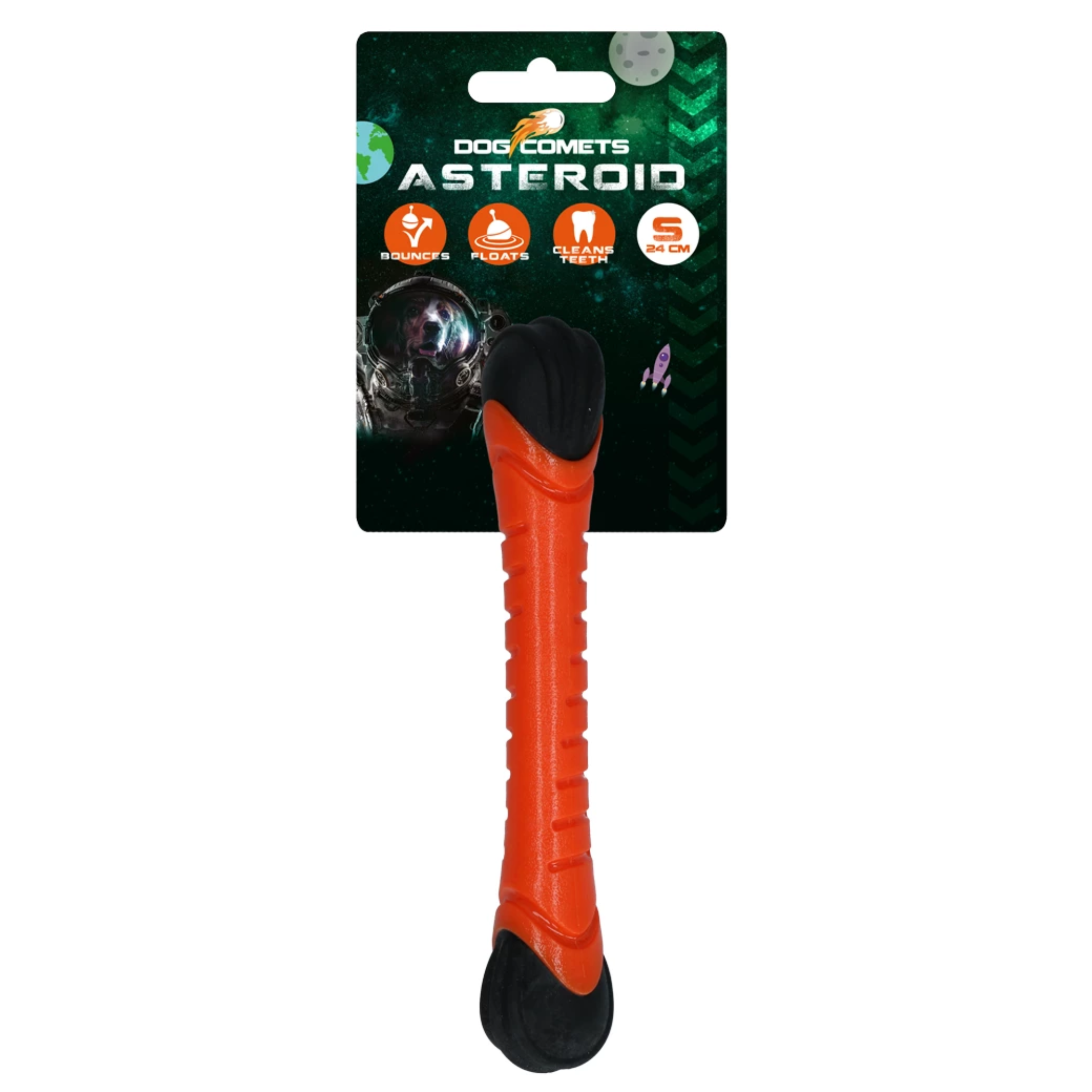 Dog Comets - Asteroid Werpstok S Oranje