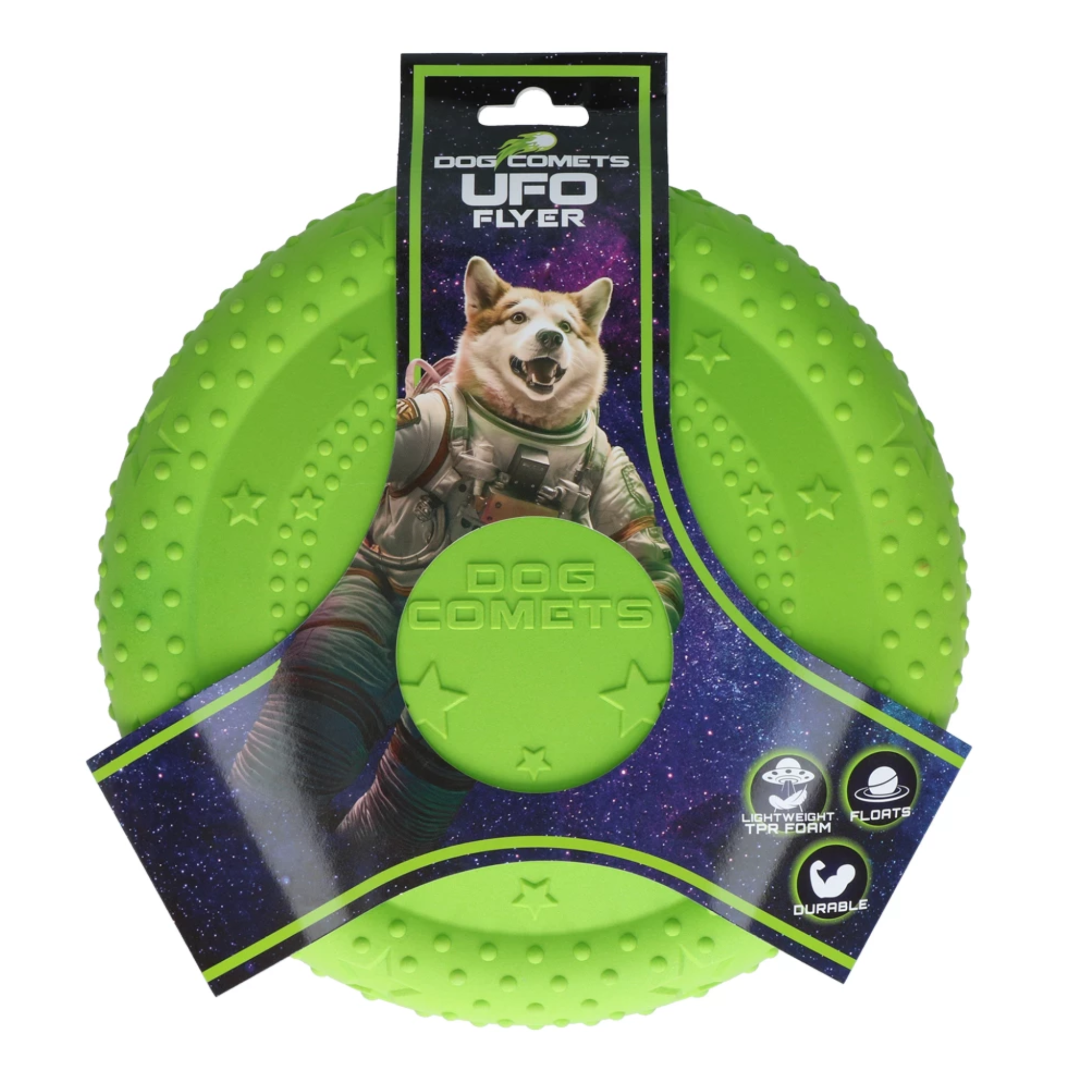 Dog Comets -  UFO Flyer Groen