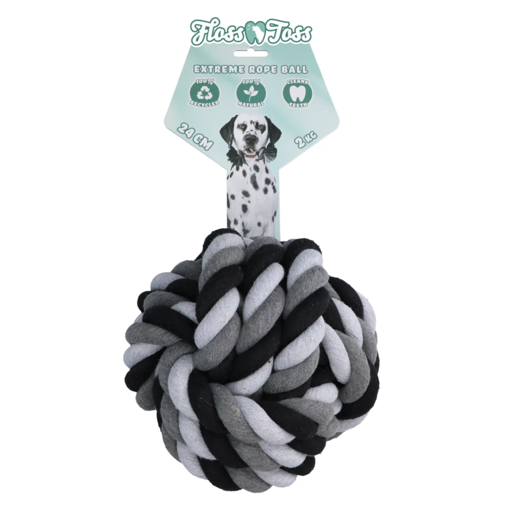 Floss Toss - Dental Rope Extreme Ball – 24 cm