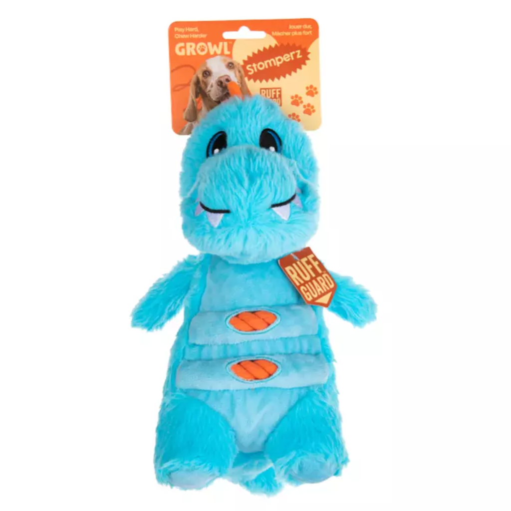 Growl Stomperz - Terry de blauwe Tyranosaurus Rex